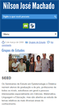 Mobile Screenshot of nilsonjosemachado.net