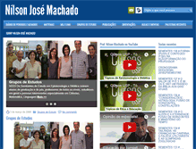 Tablet Screenshot of nilsonjosemachado.net